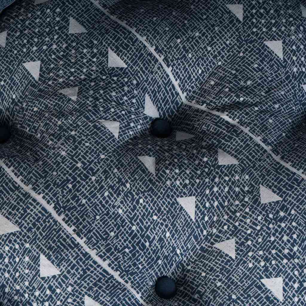 Modulsofa Geometrisk 2 Pcs Indigo 70 X 70 X 36 Cm Stof Artisan Eg