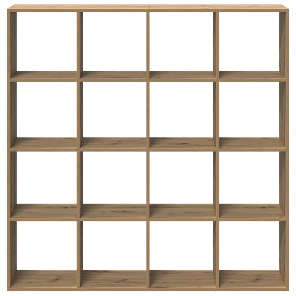 Bogskab 102X29X143 Cm Konstrueret Træ Egetræslook Artisian Oak