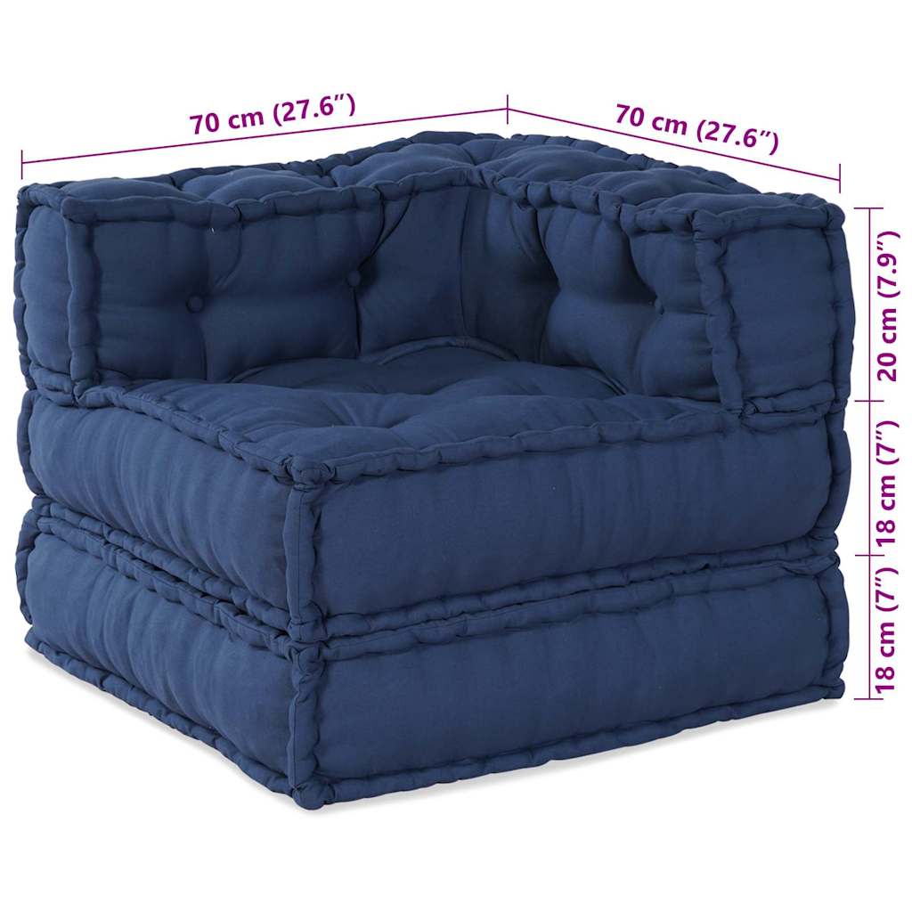 Modulsofa Indigo 70 X 70 X 54 Cm Stof