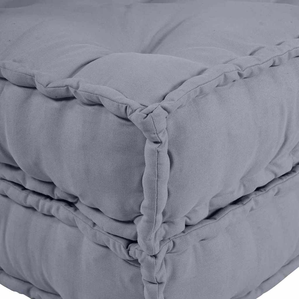 Modulsofa Grå 70 X 70 X 54 Cm Stof