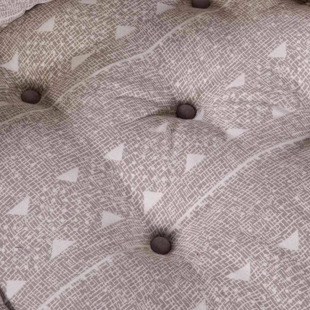 Modulsofa Geometrisk Lysebrun 70 X 70 X 54 Cm Stof