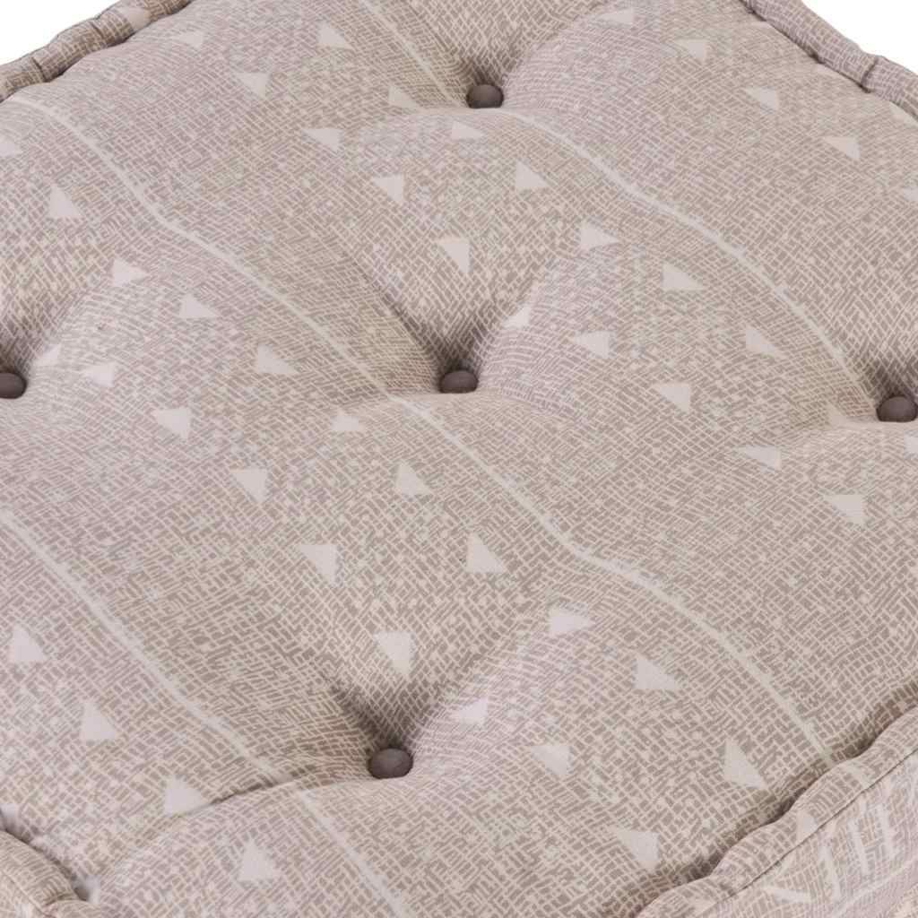 Modulsofa Geometrisk Lysebrun 70 X 70 X 36 Cm Stof