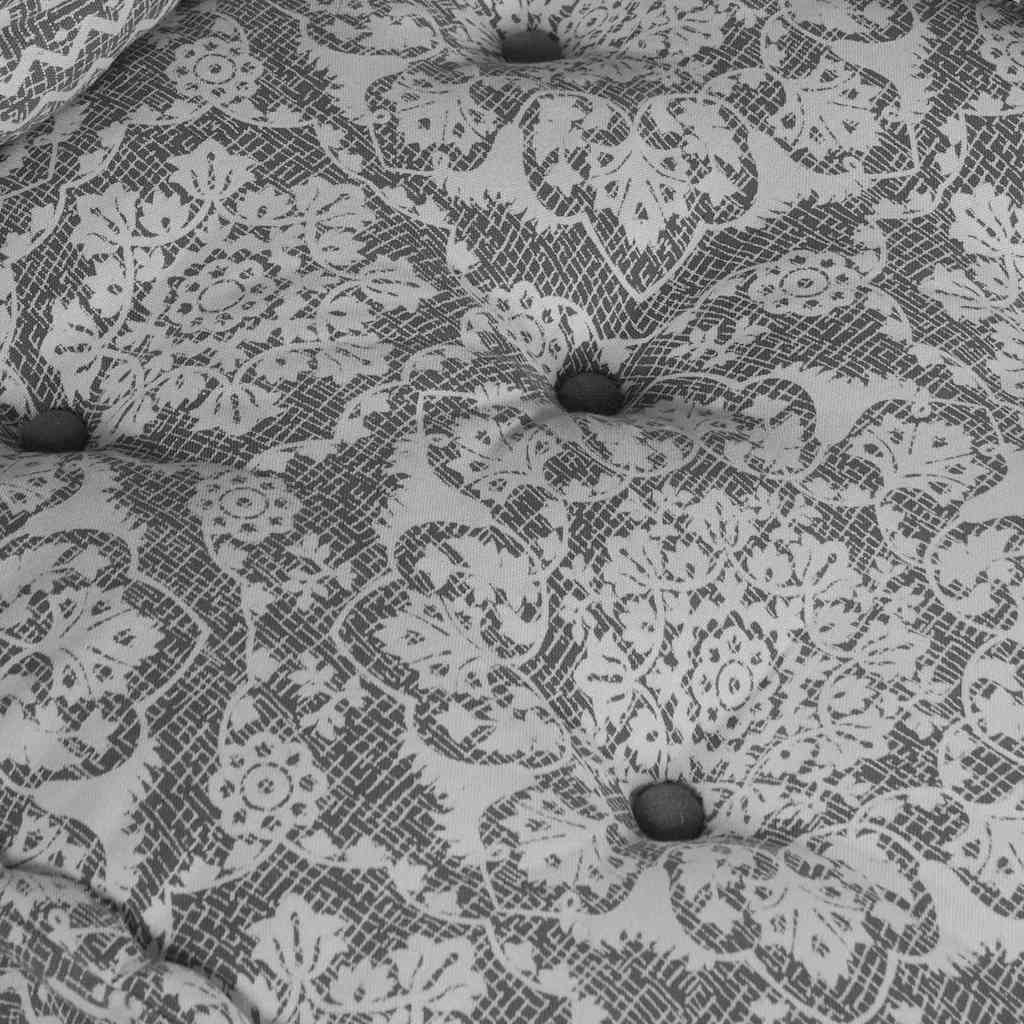 Modulsofa Geometrisk Lysegrå 70 X 70 X 54 Cm Stof