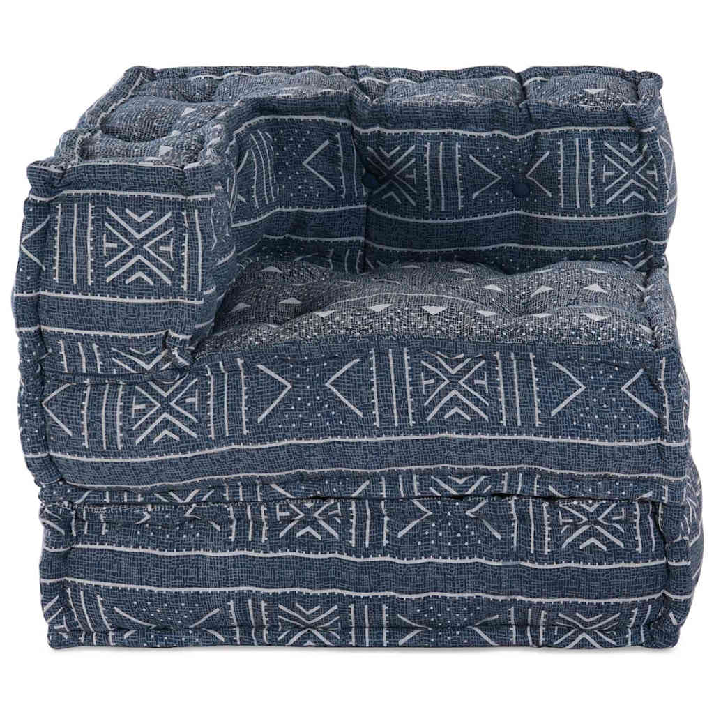 Modulsofa Geometrisk Indigo 70 X 70 X 54 Cm Stof