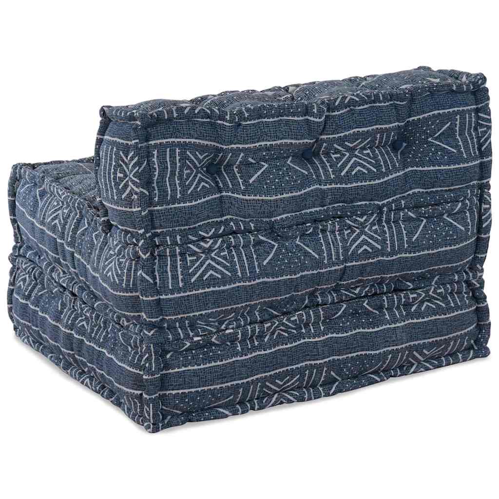 Modulsofa Geometrisk Indigo 70 X 70 X 54 Cm Stof