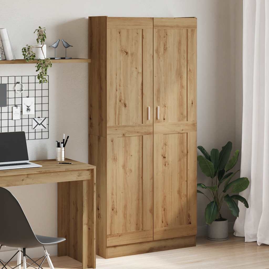 Bogskab 82,5X30,5X Konstrueret Træ Kunsteg