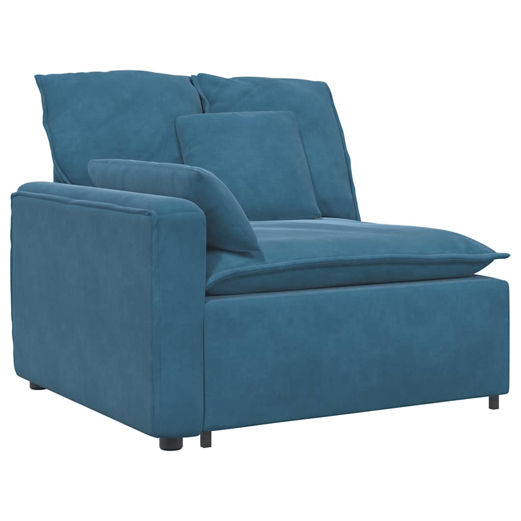 Modulsofa Med Hynder Fløjl
