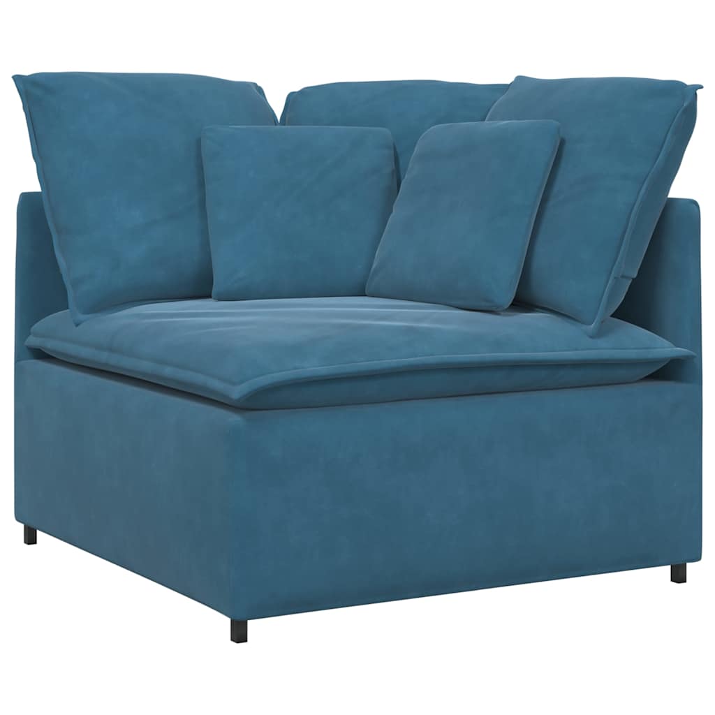 Modulsofa Med Hynder Fløjl