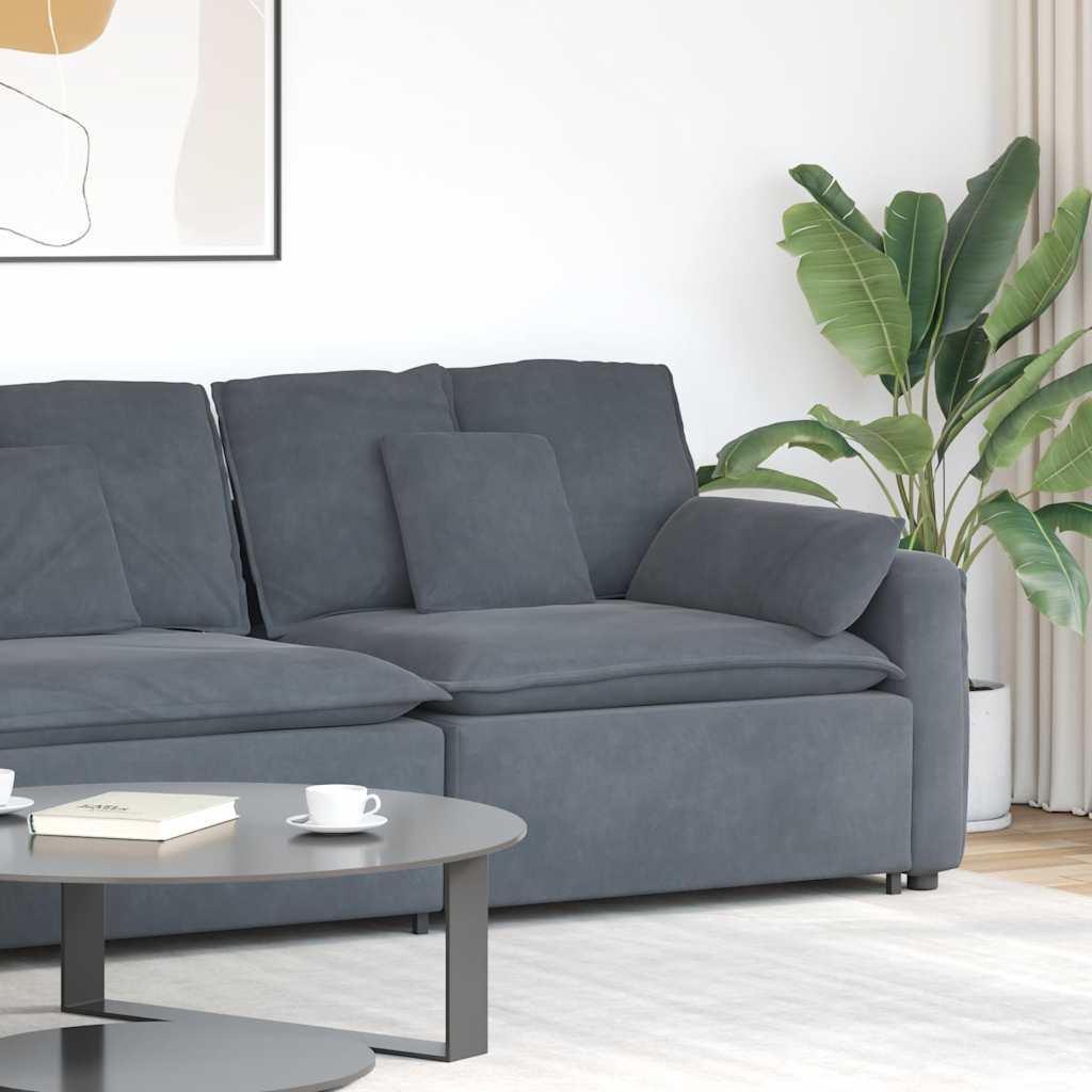 Modulsofa Hjørnemodul Med Hynder 100 Cm