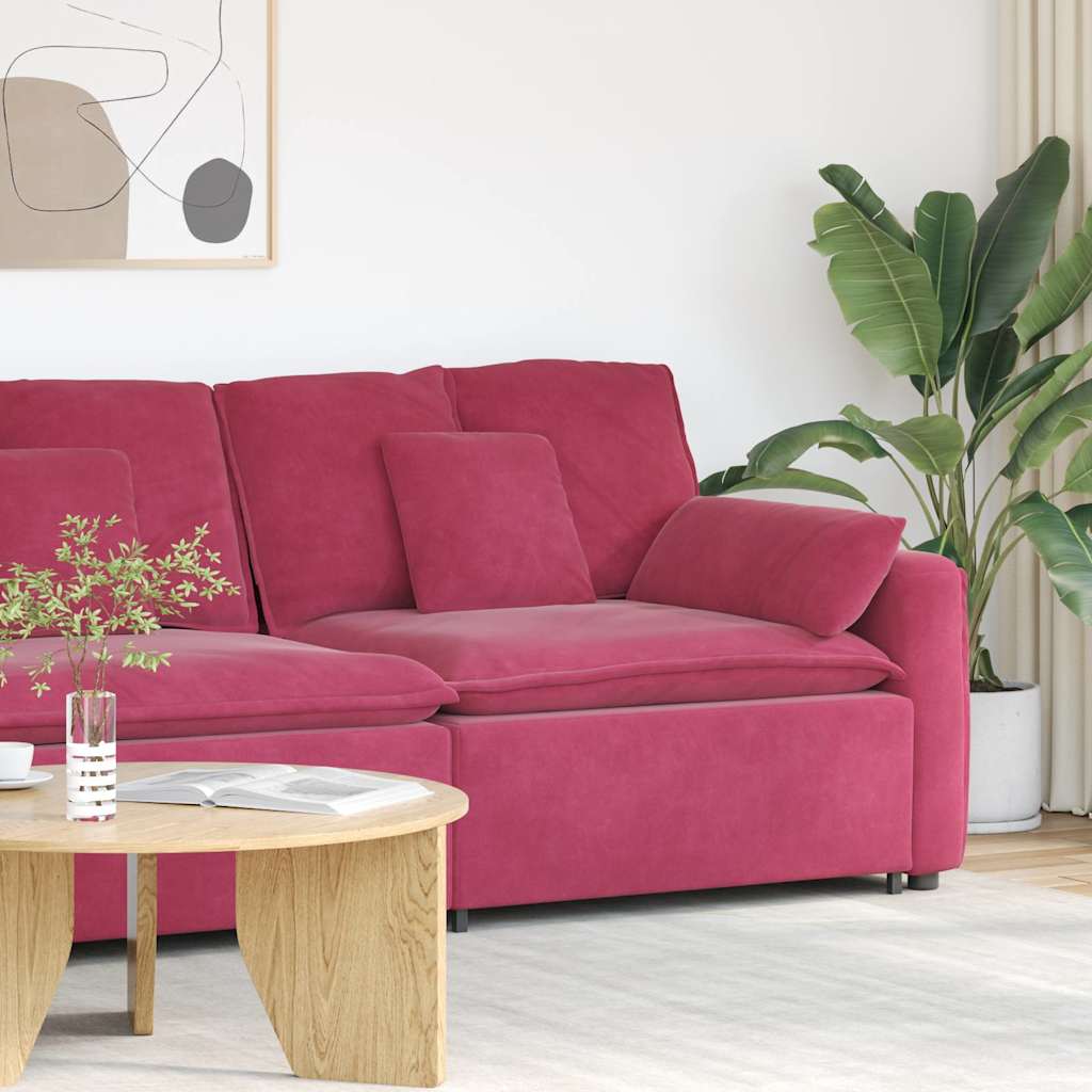 Modulsofa Hjørnemodul Med Hynder 100 Cm