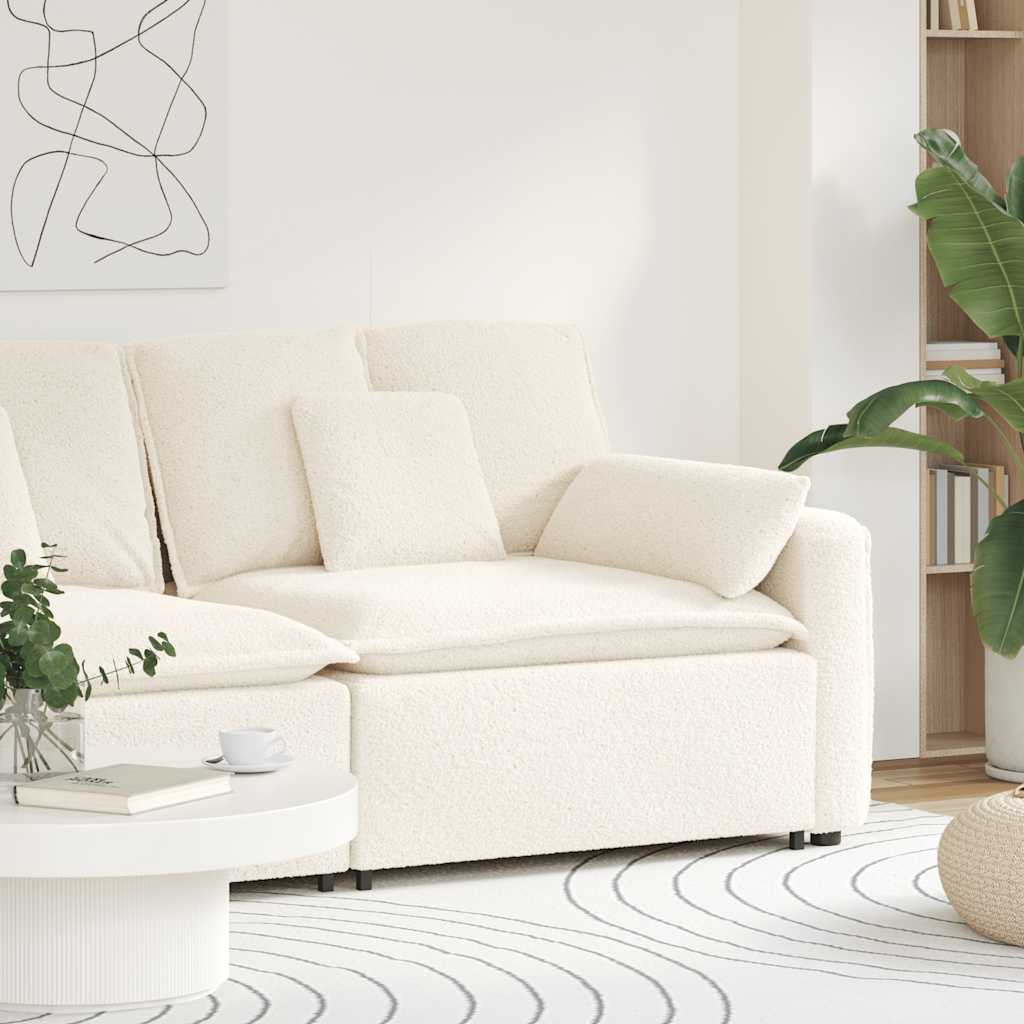 Modulsofa Hjørnemodul Med Hynder 100 Cm Farvet
