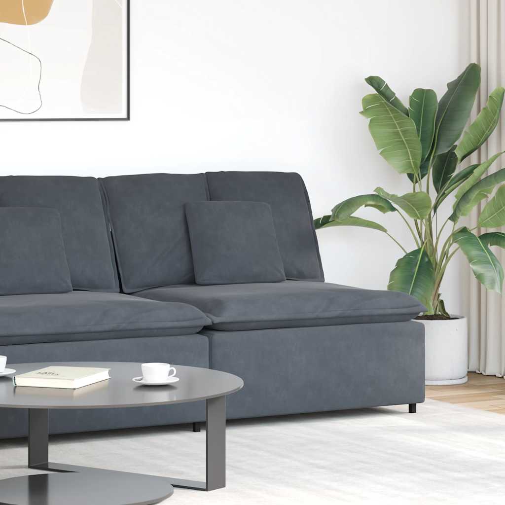 Modulsofa Hjørnemodul Med Hynder 100 Cm