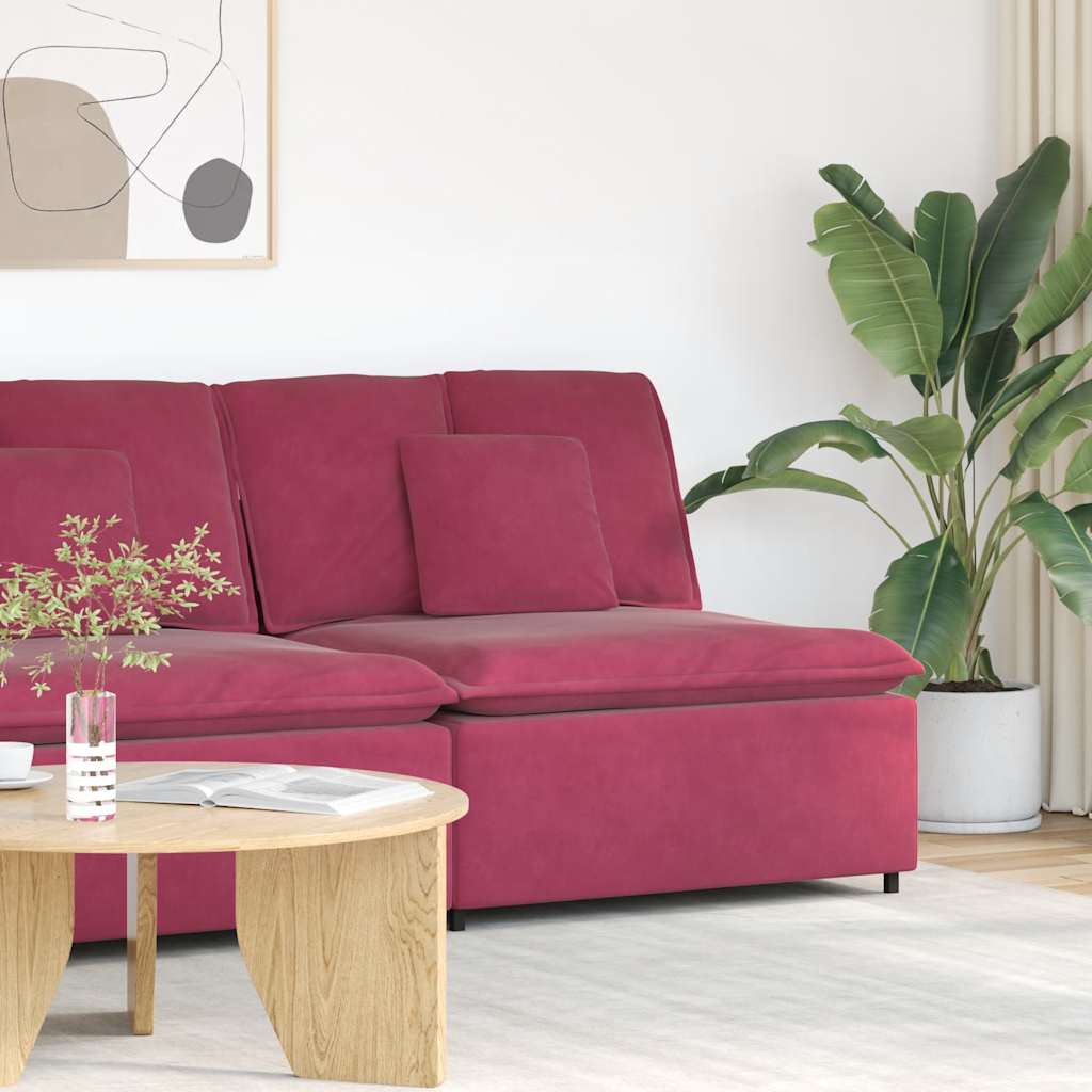 Modulsofa Hjørnemodul Med Hynder 100 Cm