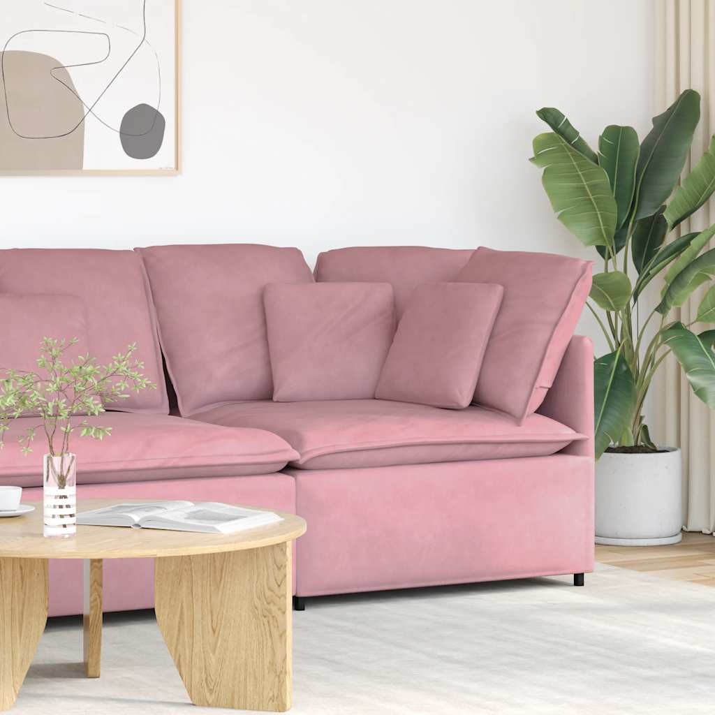 Modulsofa Hjørnemodul Med Hynder 100 Cm