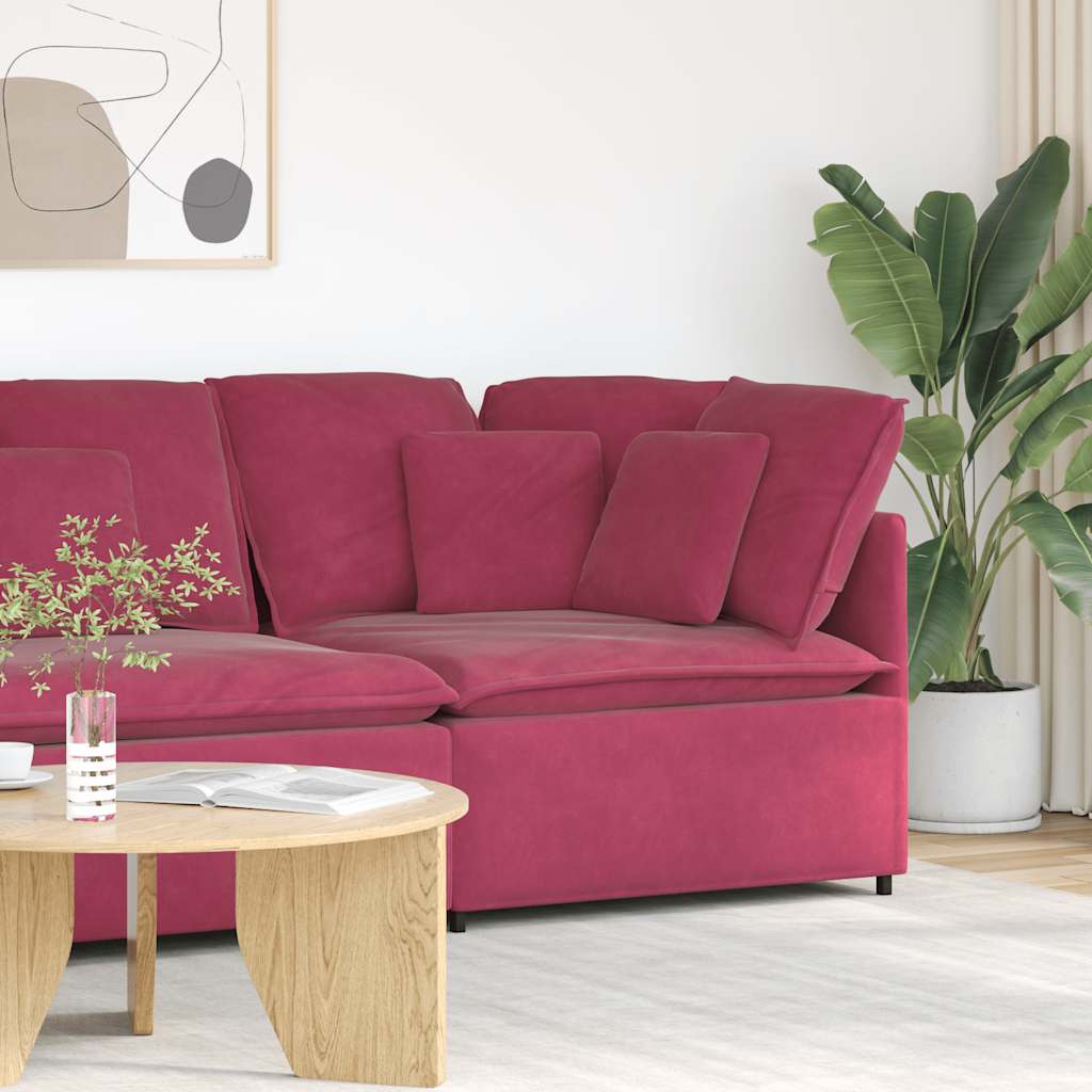 Modulsofa Hjørnemodul Med Hynder 100 Cm
