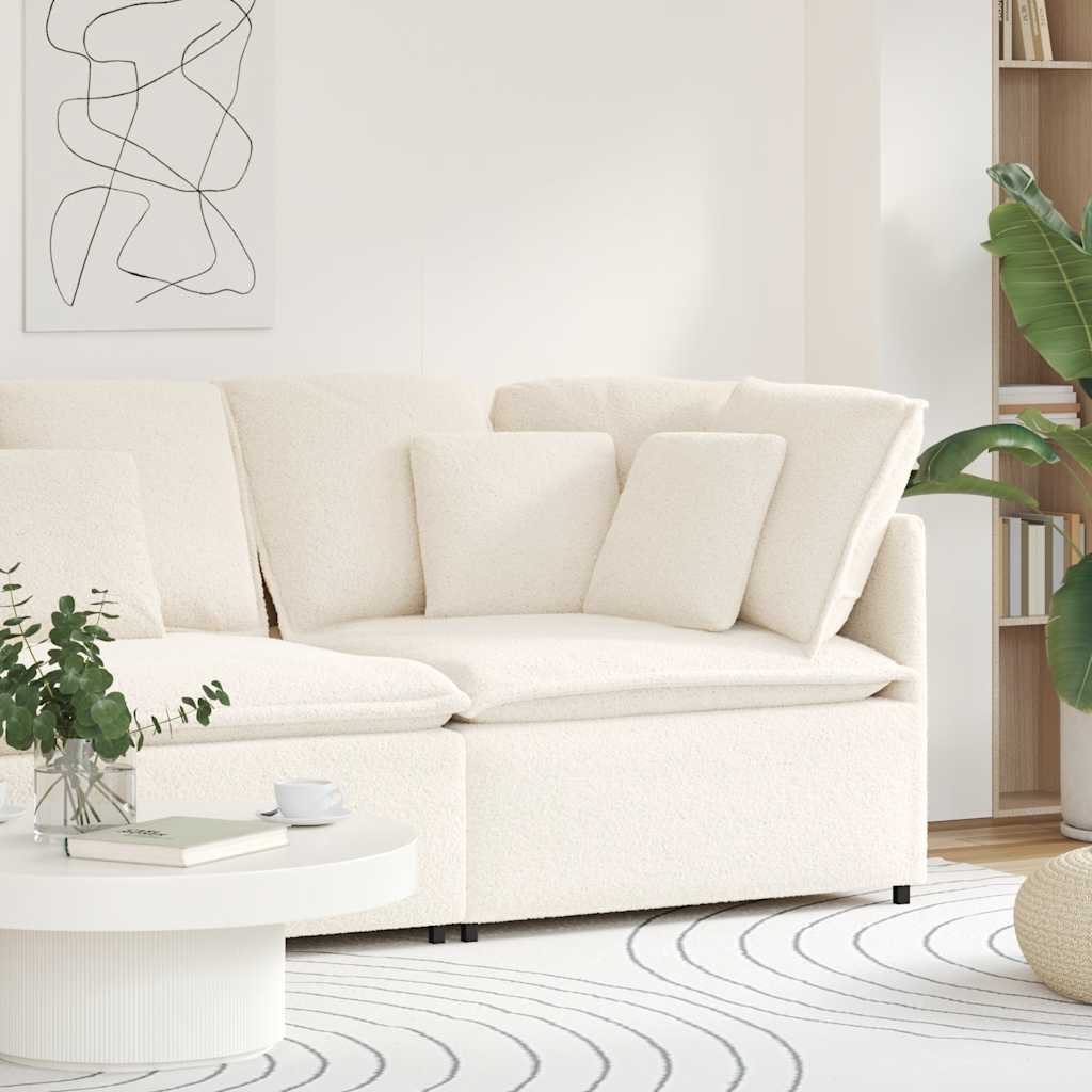 Modulsofa Hjørnemodul Med Hynder 100 Cm Farvet