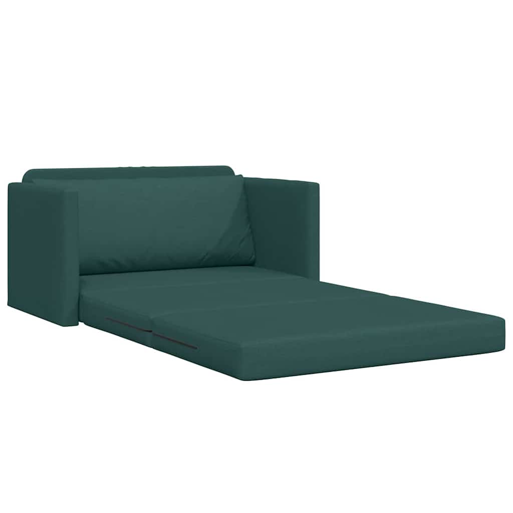 Sovesofa Mørkegrøn 124 X 71 X 78 Cm Stof