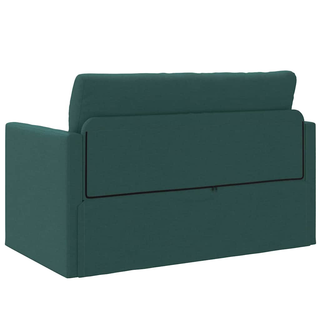 Sovesofa Mørkegrøn 124 X 71 X 78 Cm Stof