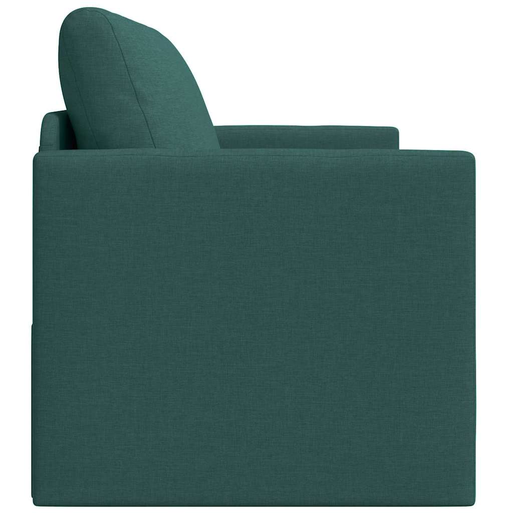 Sovesofa Mørkegrøn 124 X 71 X 78 Cm Stof