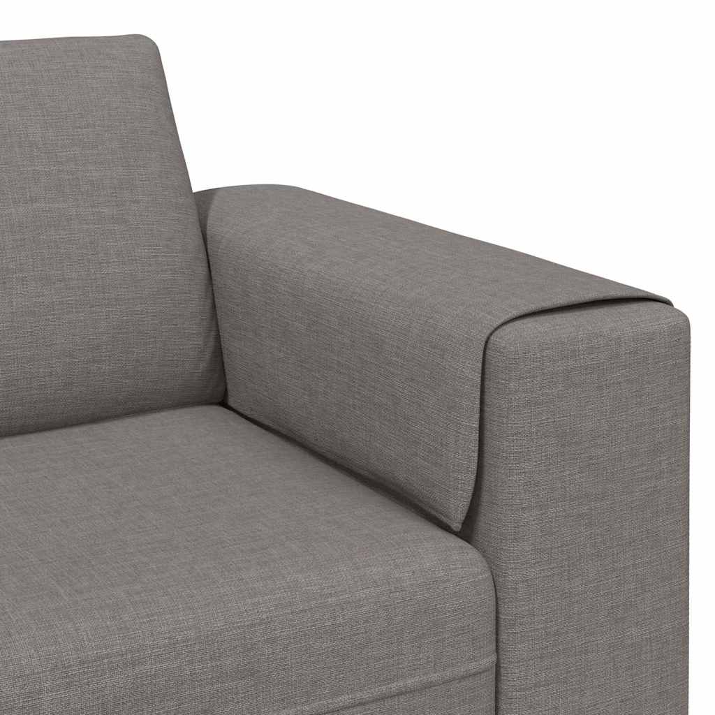 Sofa Sæt Gråbrun Stof