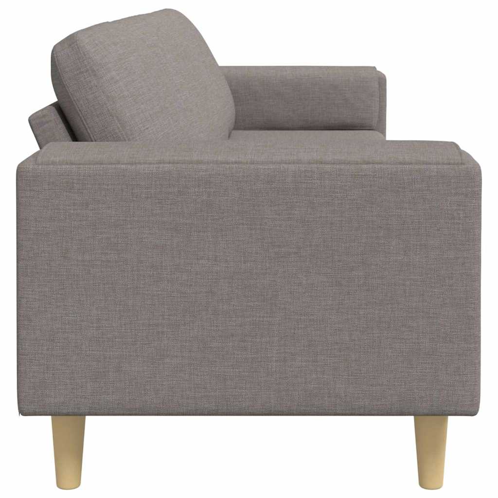 Sofa Sæt Gråbrun Stof