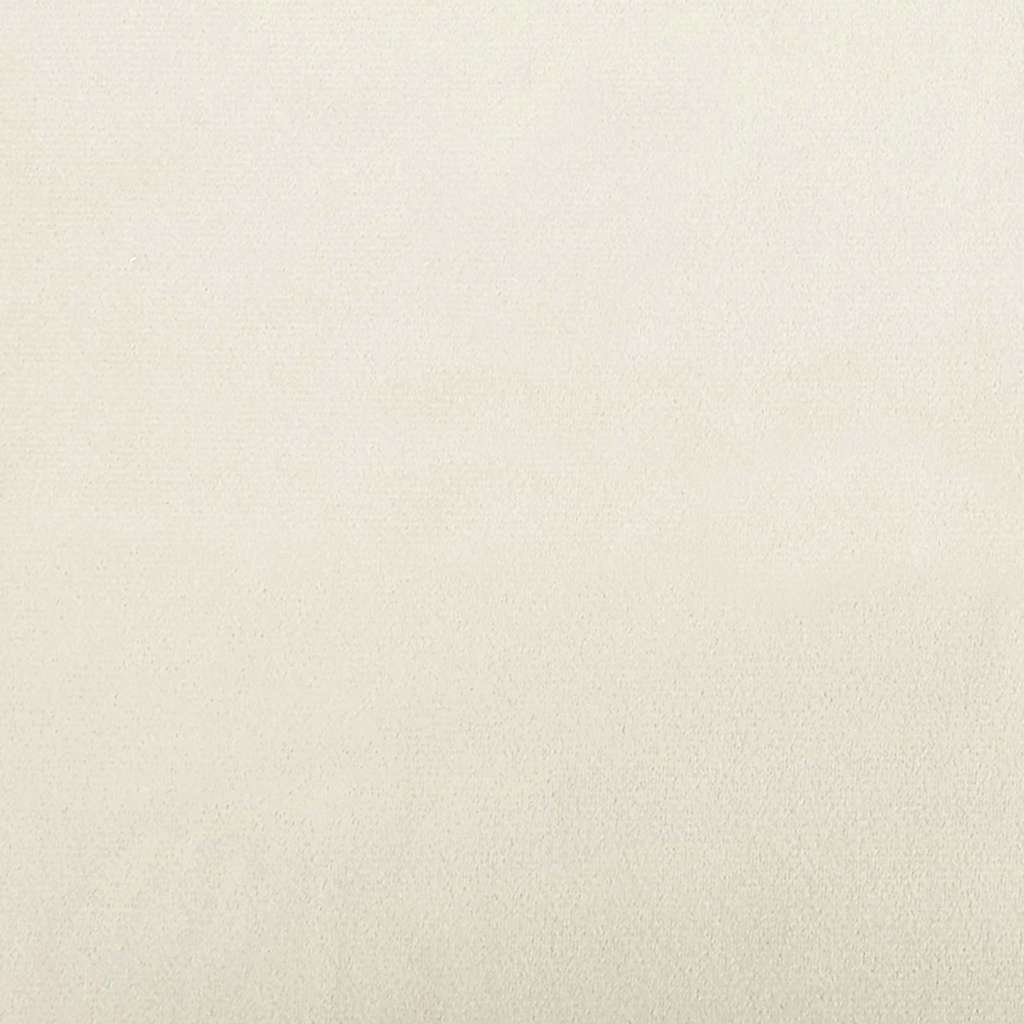 Sofa Sæt Creme Fløjl