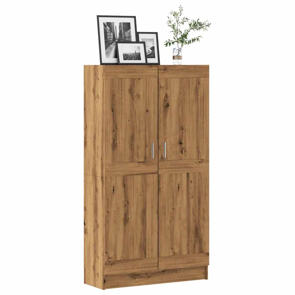 Bogskab 82,5X30,5X Konstrueret Træ Kunsteg
