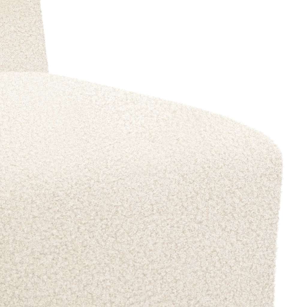 Modulsofa Enhed Uden Arme 3 Pcs Creme 55 X 74 X 82 Cm Lysegrå Og Mørkegrå
