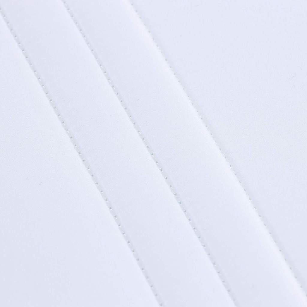 Skummadras Hvid 80 X 200 Cm Stof