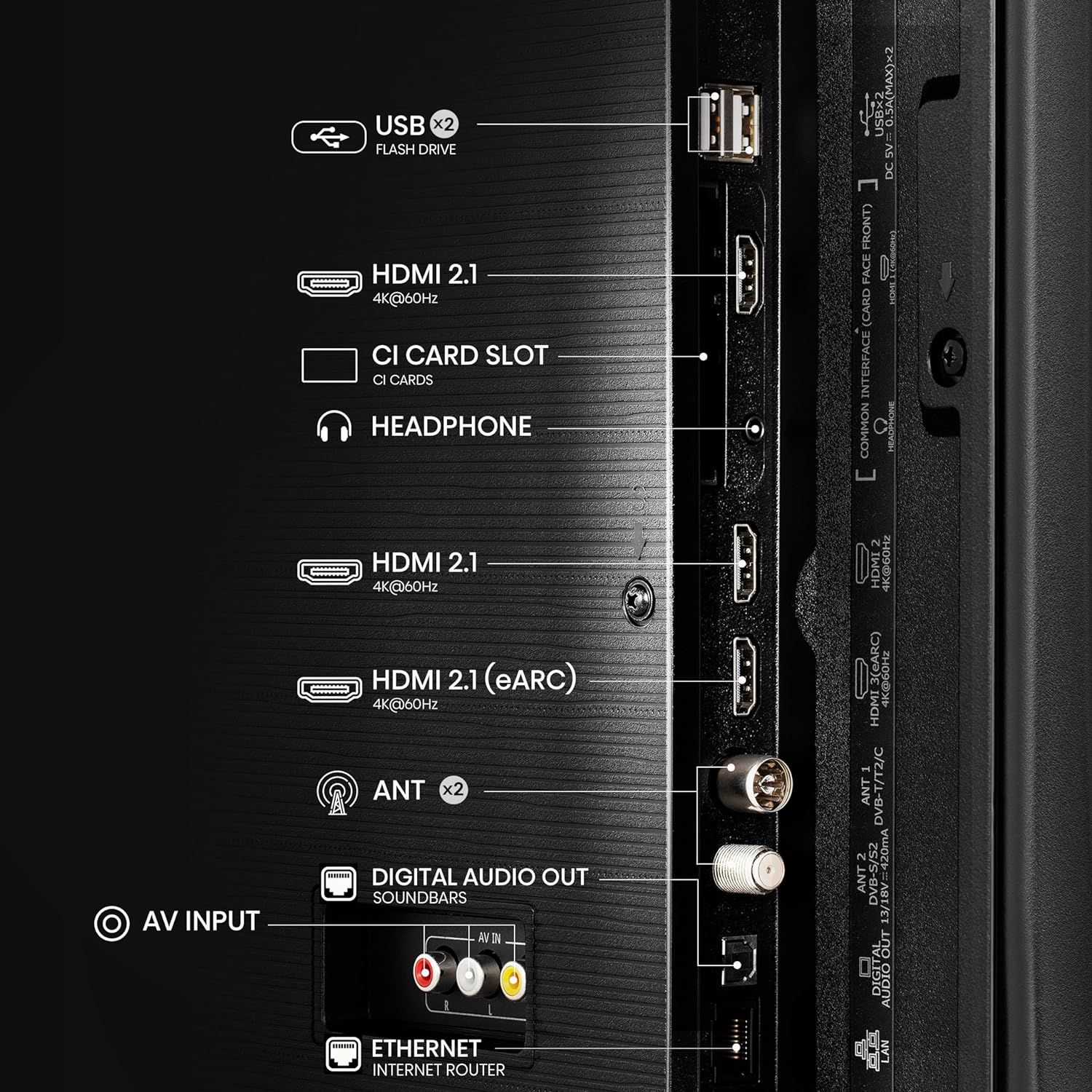 Hisense fladskærms tv