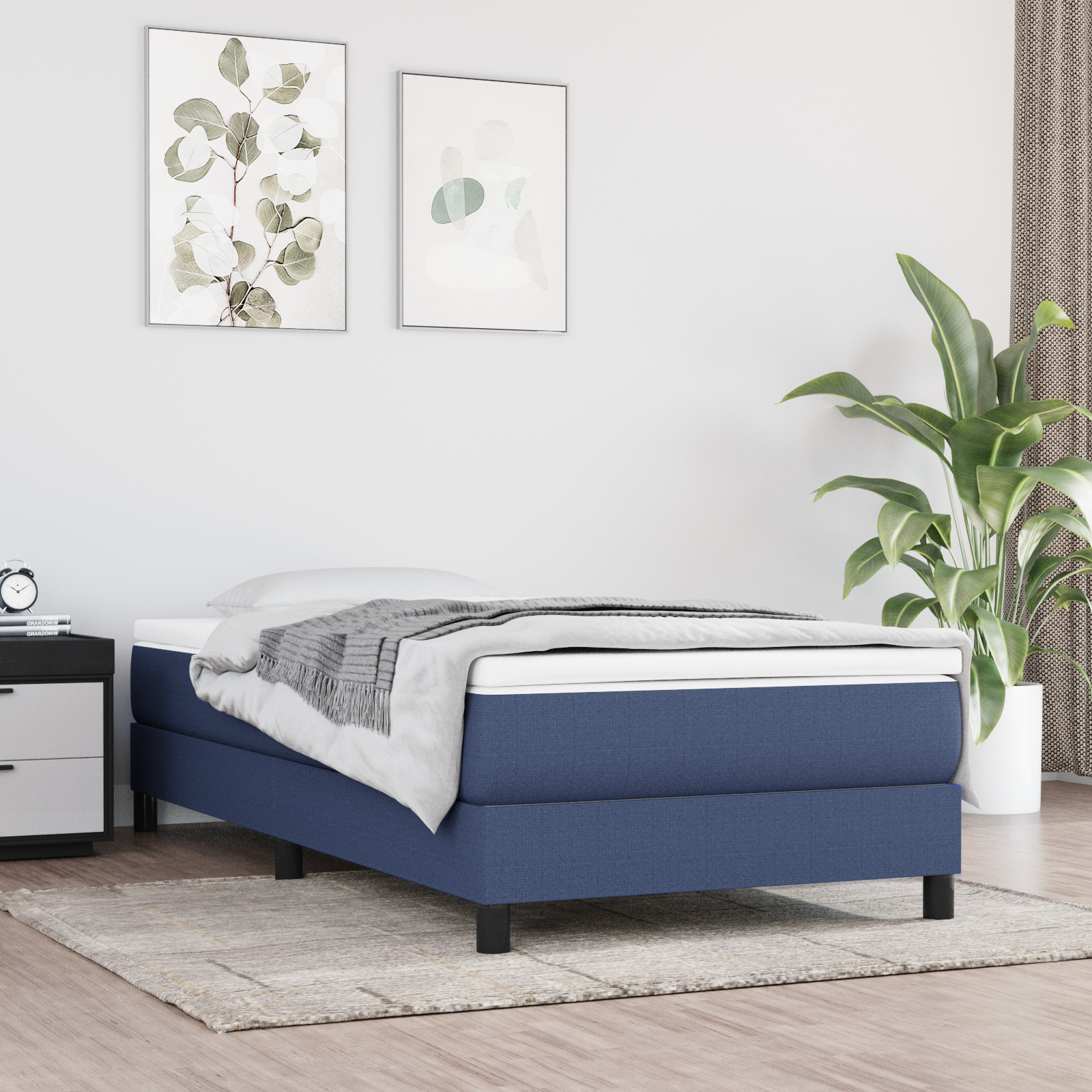 Springmadras Med Pocketfjedre 120X190X20 Cm Stof