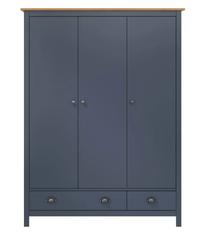 3-Dørs garderobe skab