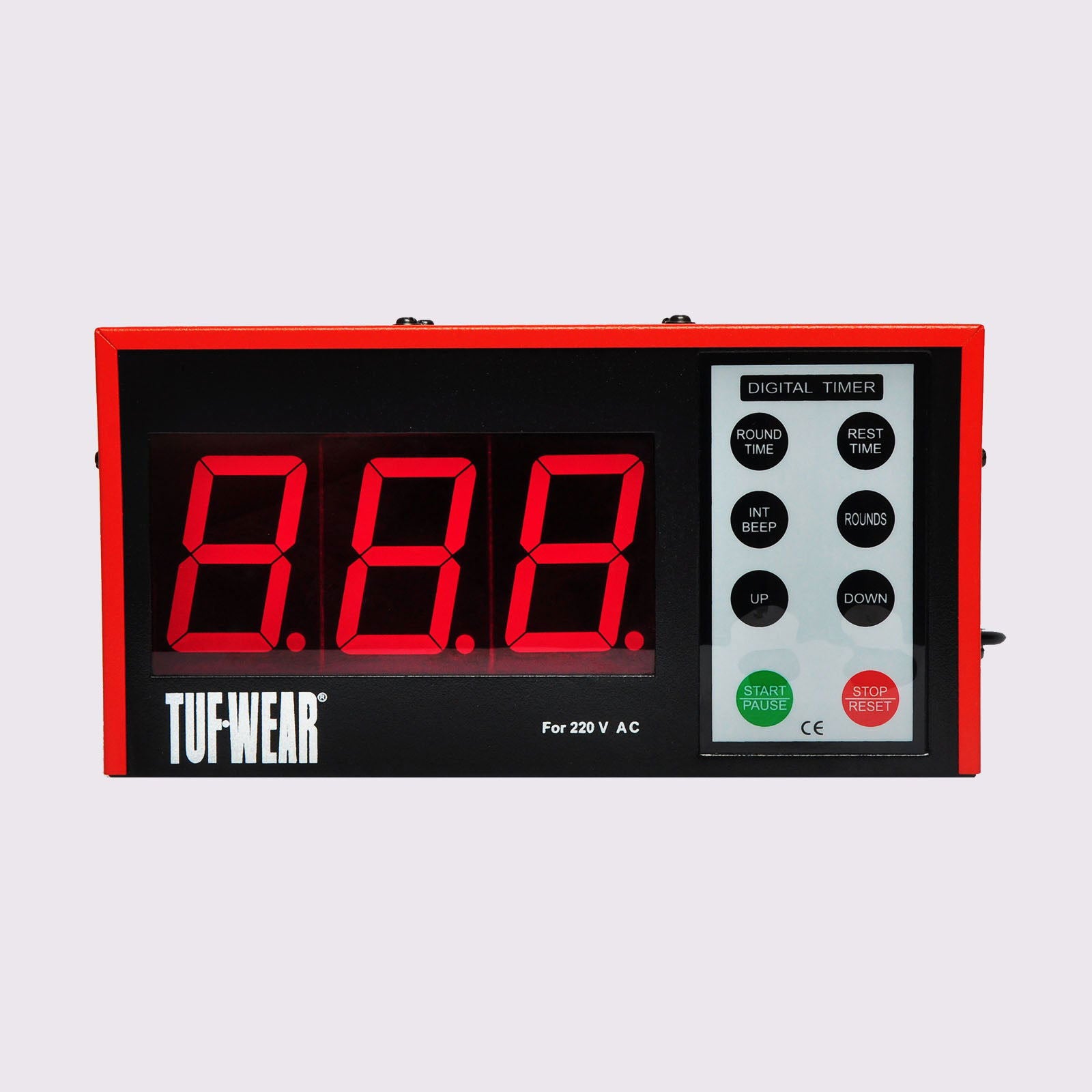Tuf Wear Electronic Gym Timer - Stort & Småt