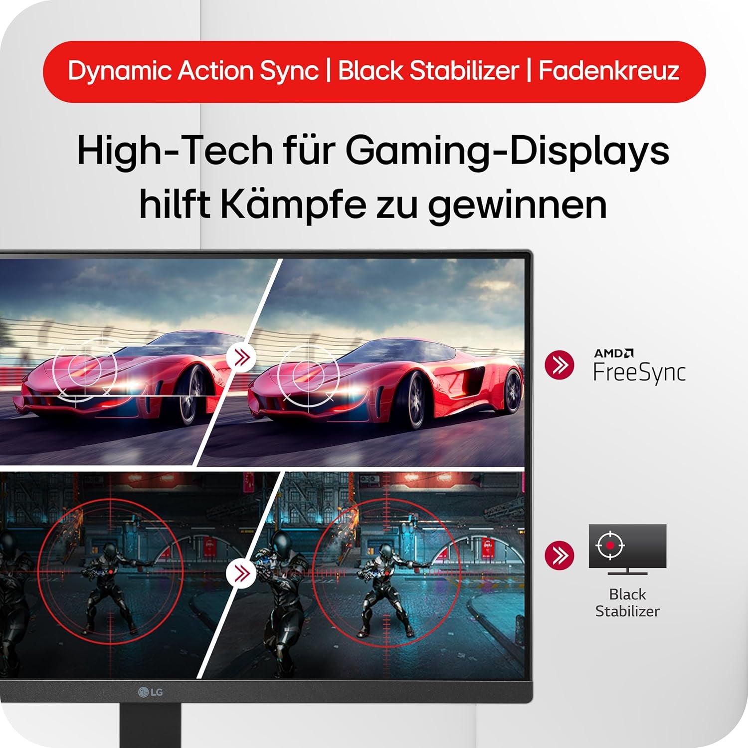 LG Electronics 24MS500-B.AEU FHD IPS-skærm 24"