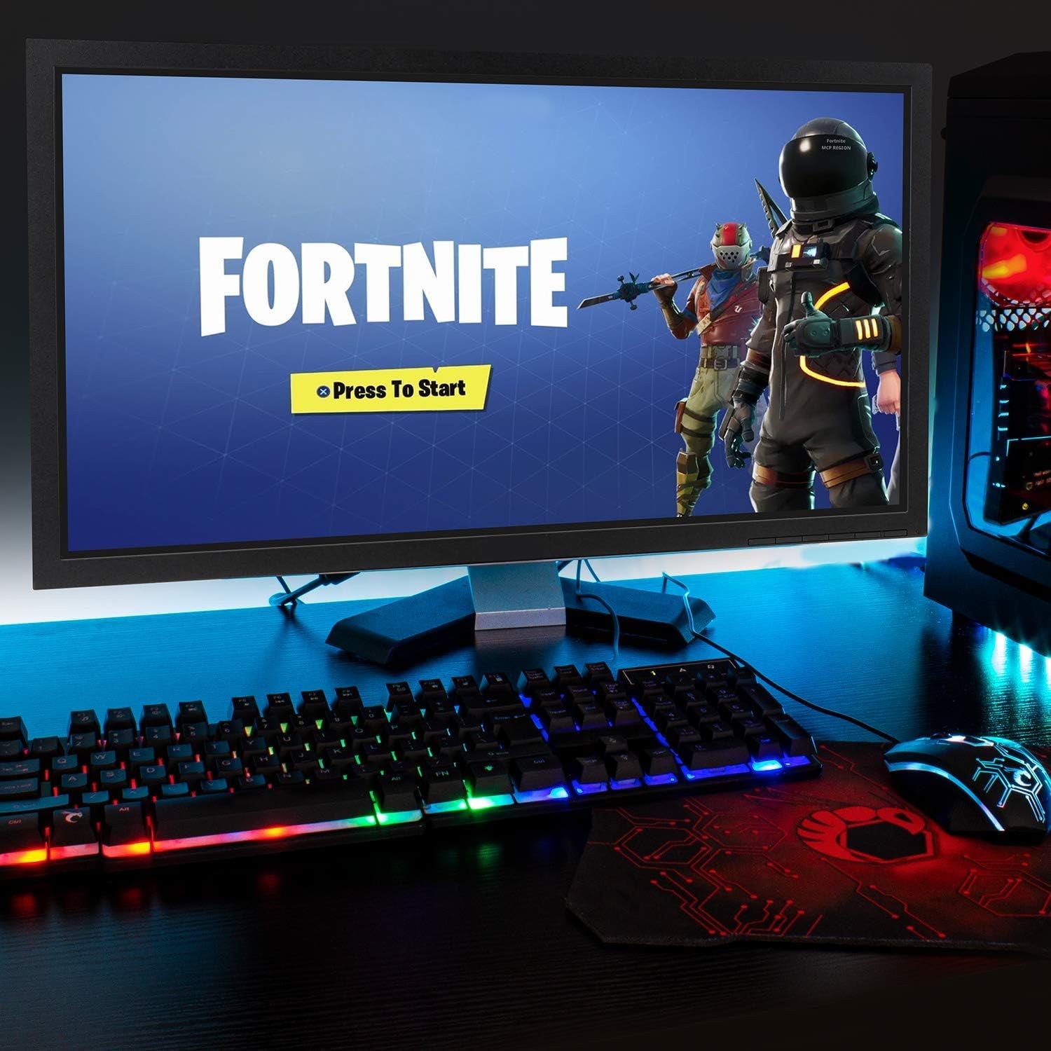Tastatur- og musesæt Gaming RX250 4-i-1 PC-pakke kombination