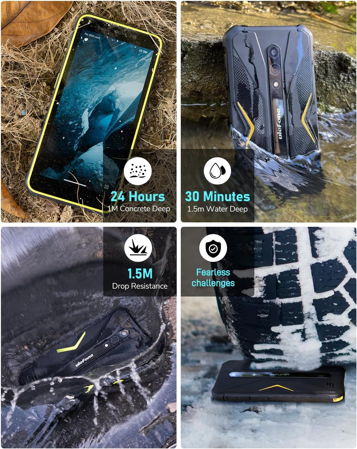 Ulefone Armor X12 udendørs android telefon