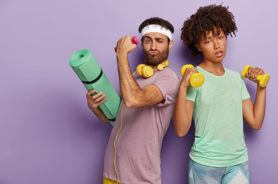 Kom i Topform: Fitness, Håndvægte, Løbebånd, Fitness Maskiner, Fitness Gulv og Protein Shaker