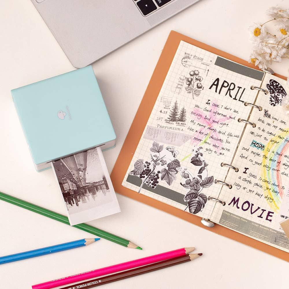 Mini sticker printer