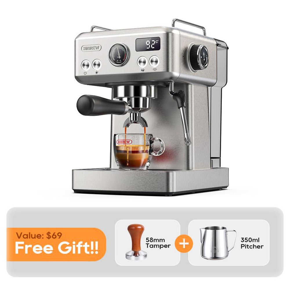 HiBREW H10A Semi-Automatisk Espressomaskine