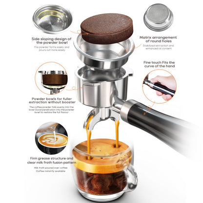 HiBREW H10A Semi-Automatisk Espressomaskine
