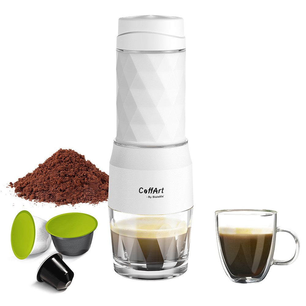 BioloMix 3-i-1 Bærbar Kaffemaskine