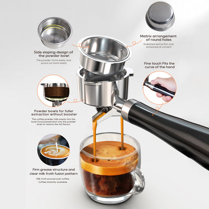 HiBREW H10B Semi-Automatisk Espressomaskine