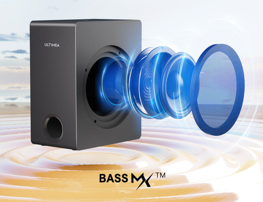 Ultimea Apollo S60 – Soundbar med Dolby Atmos &amp; Kraftfuld Subwoofer