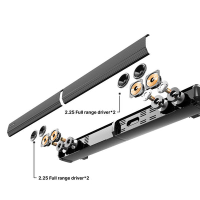 Ultimea Apollo S50 – Soundbar med Dolby Atmos &amp; Kraftfuld Subwoofer
