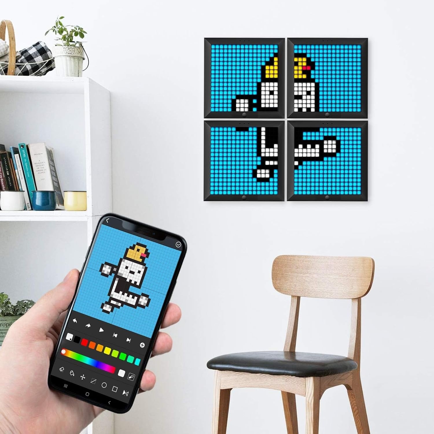 Pixoo Pixel Art Digital Fotoramme