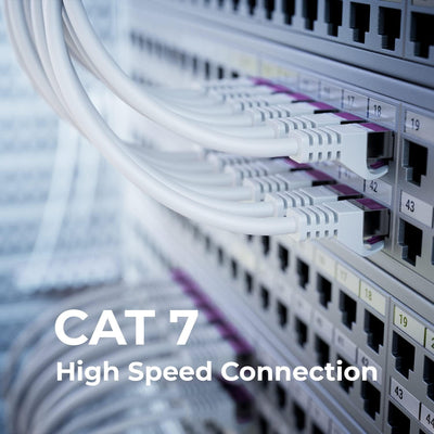 1M CAT7 netværkskabel - 10 Gigabit