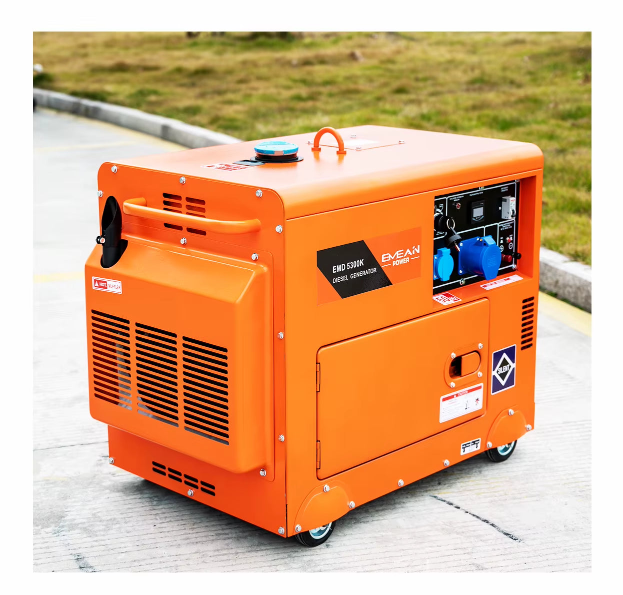 Single Phase Lister Algeria 7 5Kva 5 Kw Silent Diesel Generator 6.5Kva 10.5Kva 