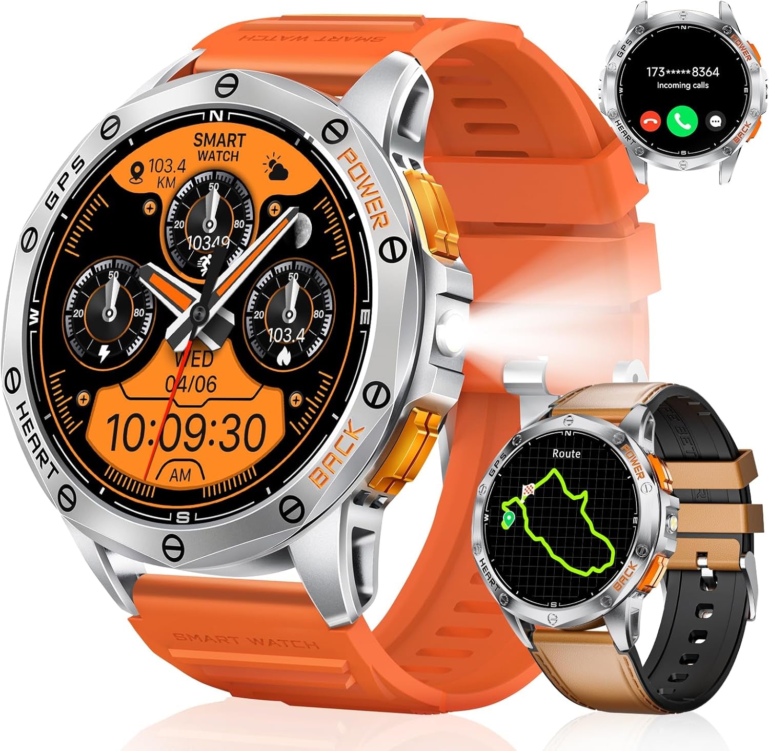 GPS Smartwatch med LED