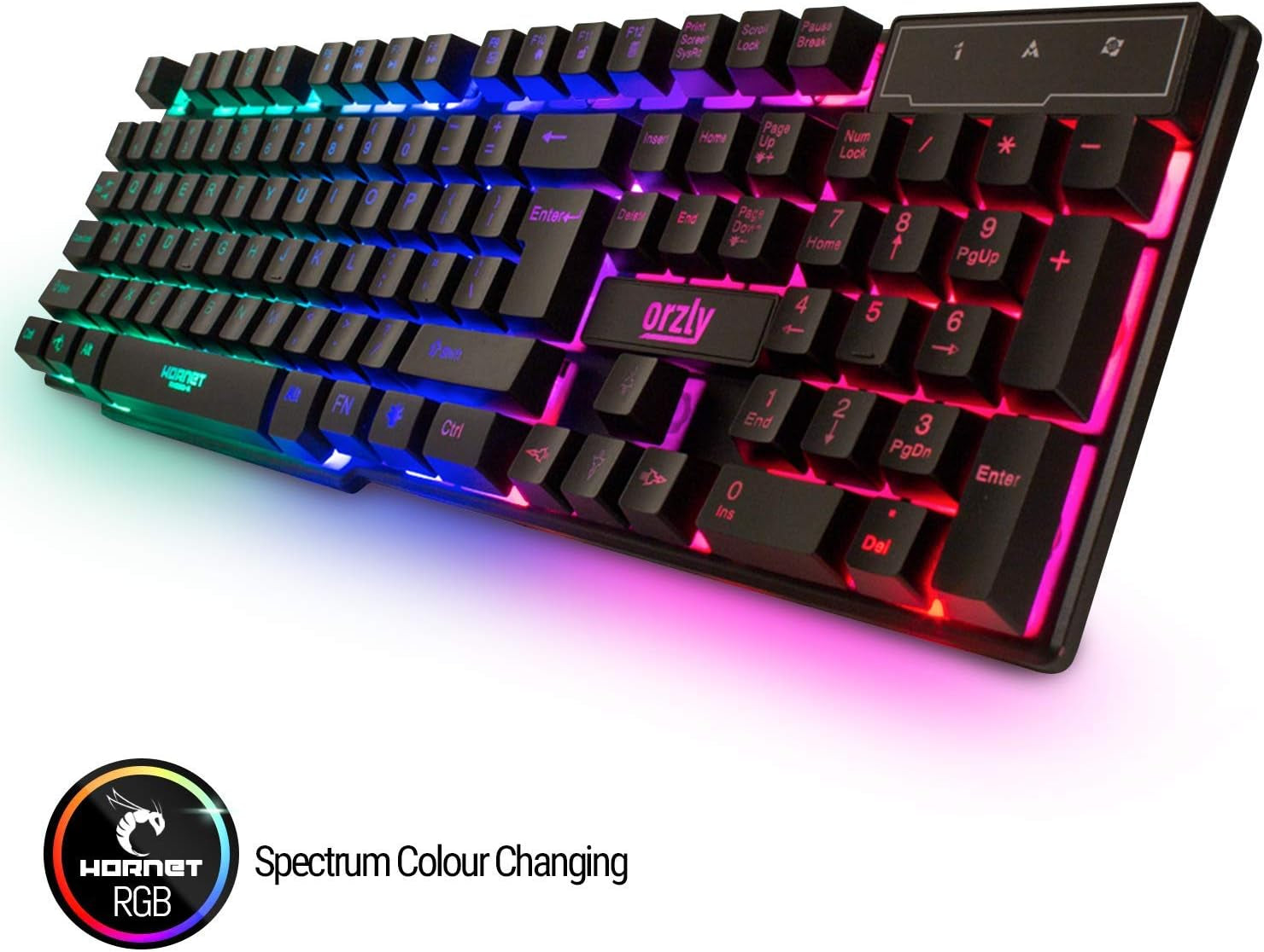 Tastatur- og musesæt Gaming RX250 4-i-1 PC-pakke kombination
