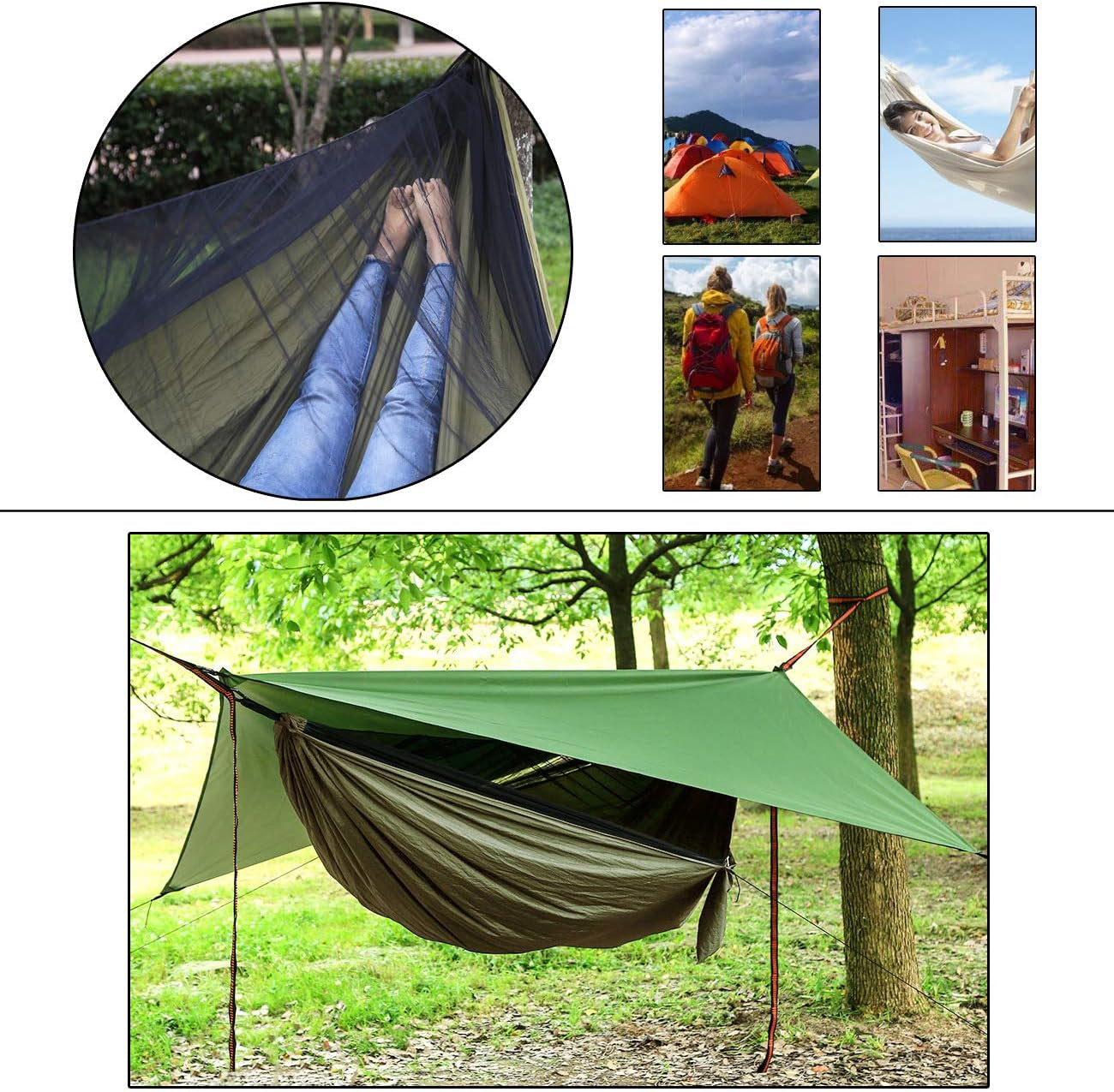 Camping hængekøje-sæt